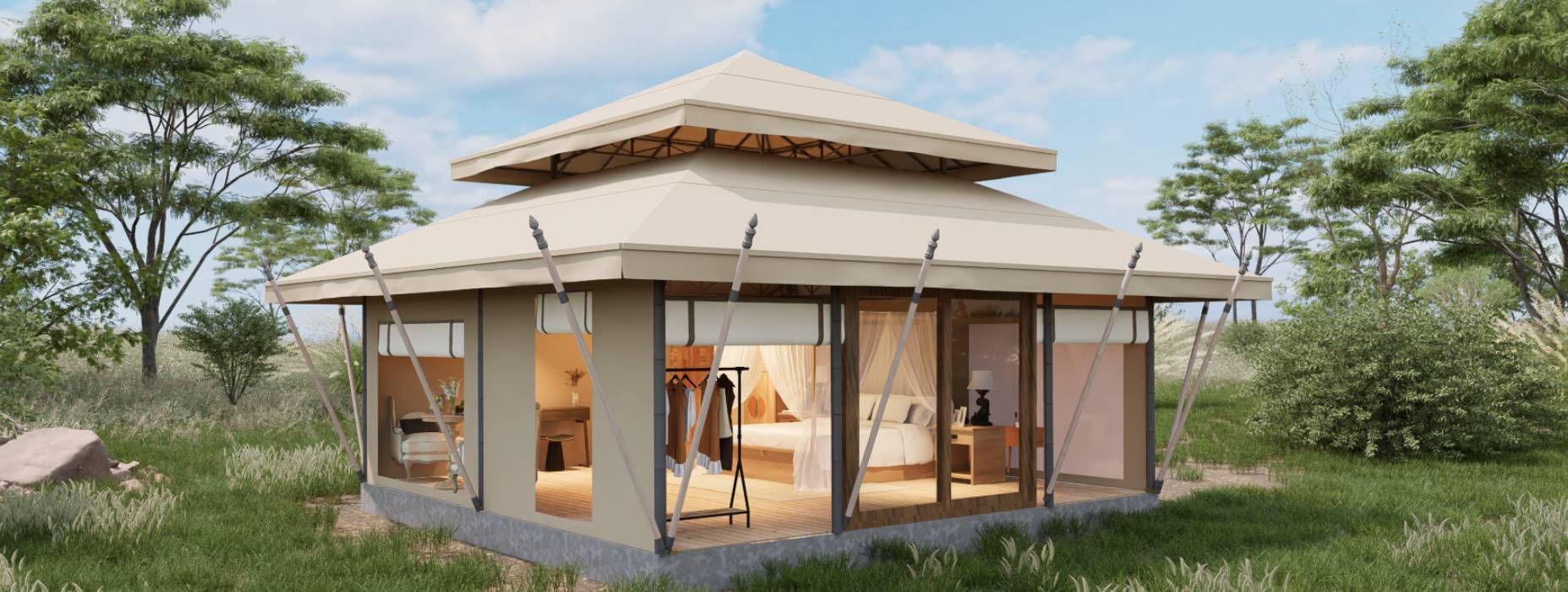 彰武县户外野奢帐篷